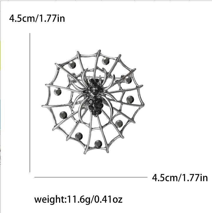 Брошка Паутина, арт.003.087