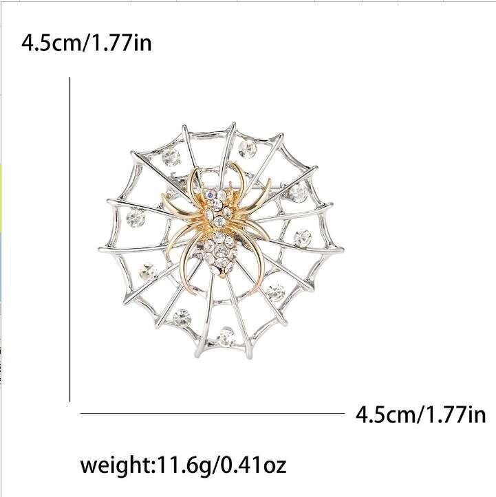 Брошка Паутина, арт.003.088